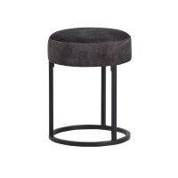 Escabel 0040 poef adore velvet darkgrey 0040 mysons nijwie